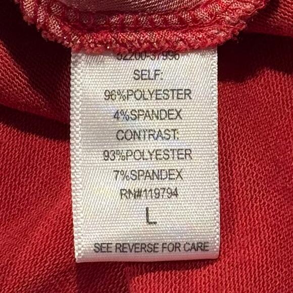 Tunic Sweater Velvet Whimsigoth Boho Romantic Goth Festival Red Black Size Large - Picture 4 of 7